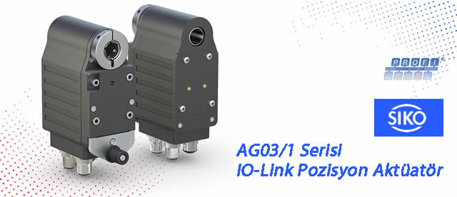 AG03/1 IO-Link Pozisyon Aktüatör