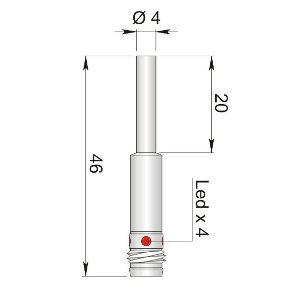 AECO İndüktif Sensör - SI4-CO.8 PNP NC H1 | İLX