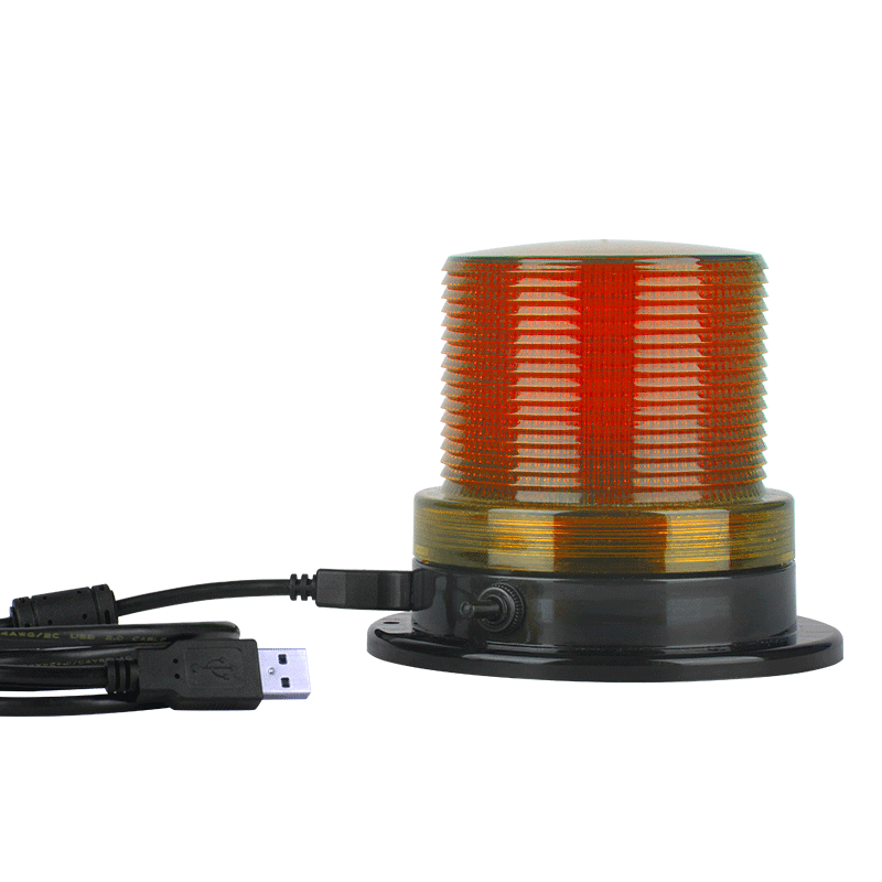 İkaz Lambası - Ø90 T9 Serisi Şarjlı Tepe Lambası | İLX