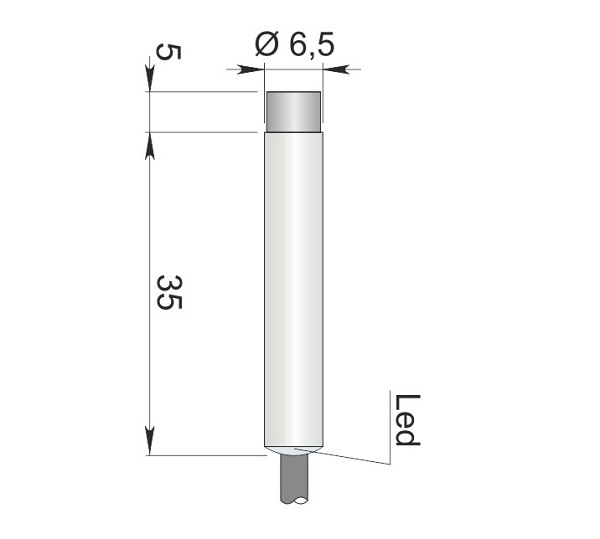 AECO İndüktif Sensör - SI6.5-DCE3 PNP NO S | İLX