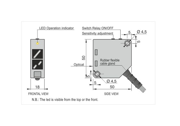 AECO Fotoelektrik Sensör - FTQSP-P-R | İLX