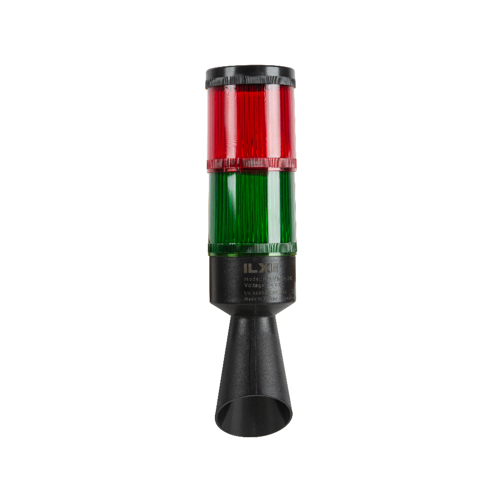 2 Renk Multi Buzzer Borulu Korna -  Ø70 B Serisi Tepe Lambası | İLX
