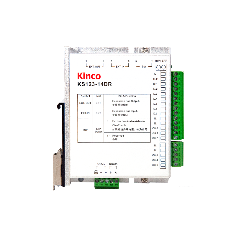 Kinco (8 Dijital Giriş,6 Dijital Çıkış) - KS123-14DR | İLX