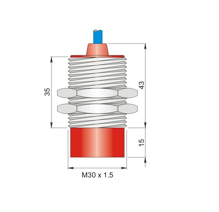 AECO İndüktif Sensör - SI30-NE15 | İLX