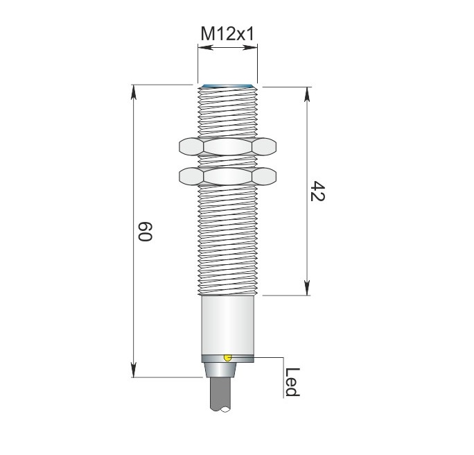 AECO İndüktif Sensör - SI12-A2 NC | İLX