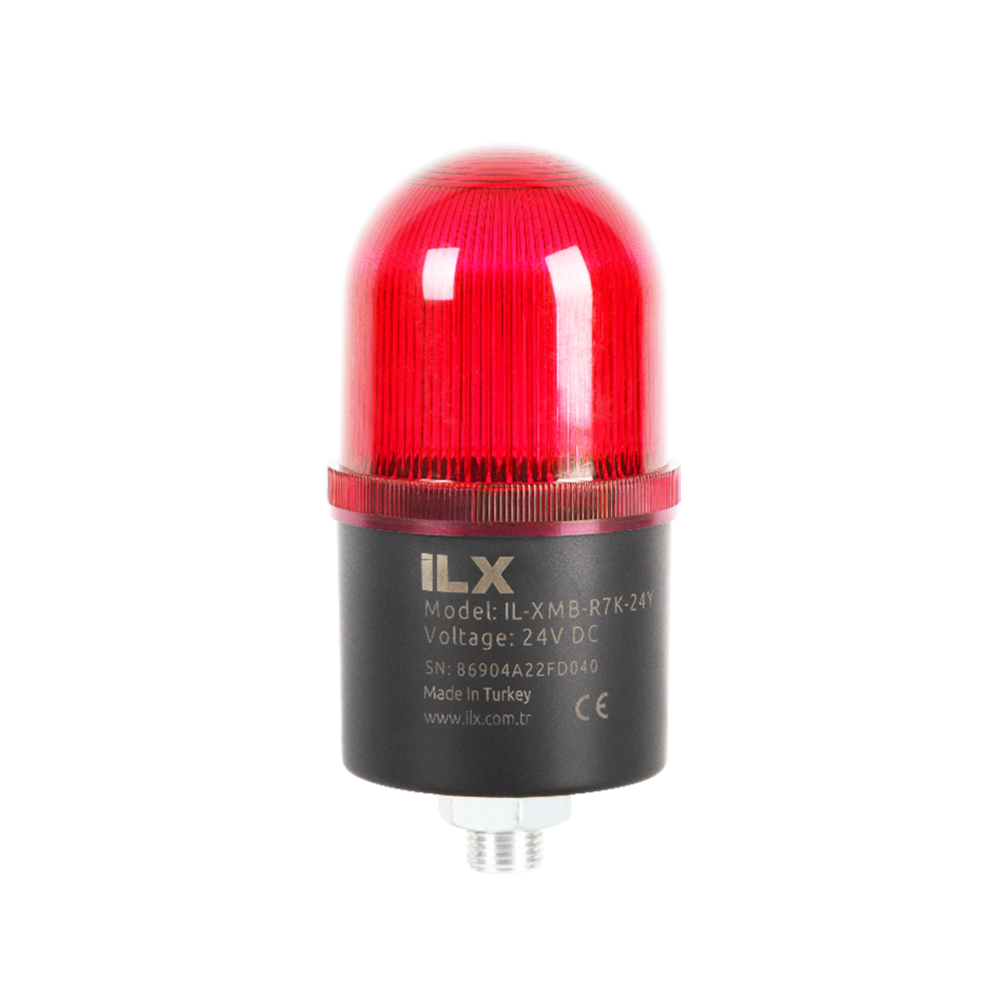 Kırmızı İkaz Lambası - İLX Ø70 R7K Multi Serisi Tepe Lambası | İLX