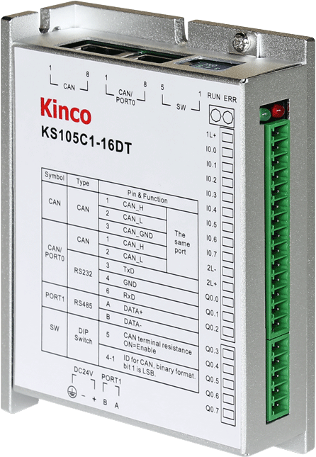 Kinco Slim PLC - KS101M-04DX | İLX24